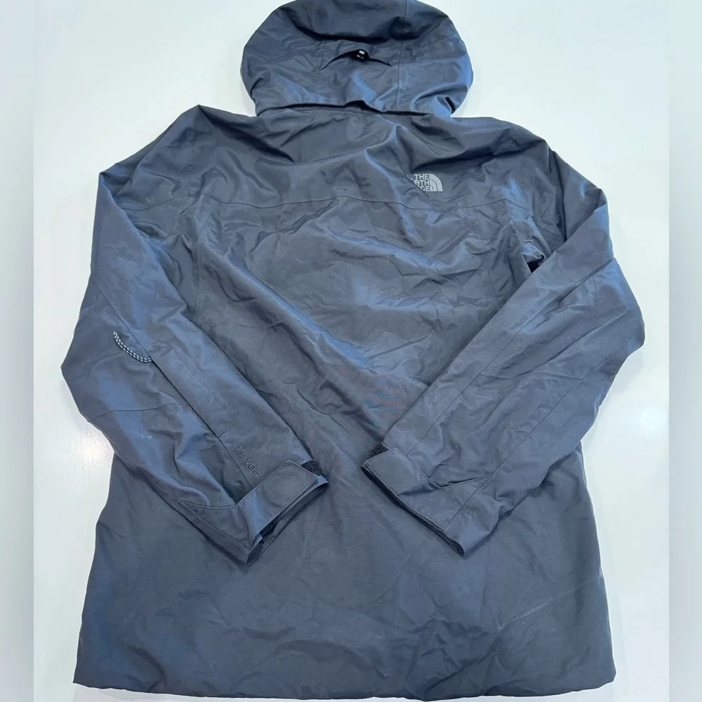 The North Face Clement Triclimate Hooded Waterproof Jacket Black Size Medium